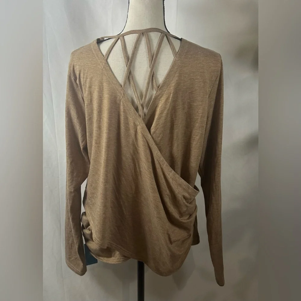 Cupshe Brown Long Sleeve Top - Picture 5 of 11